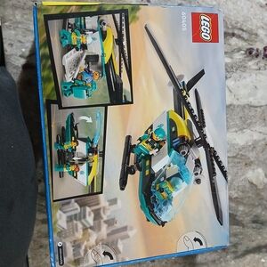 LEGO Helicopter Adventure Set - Blue, Yellow, Black